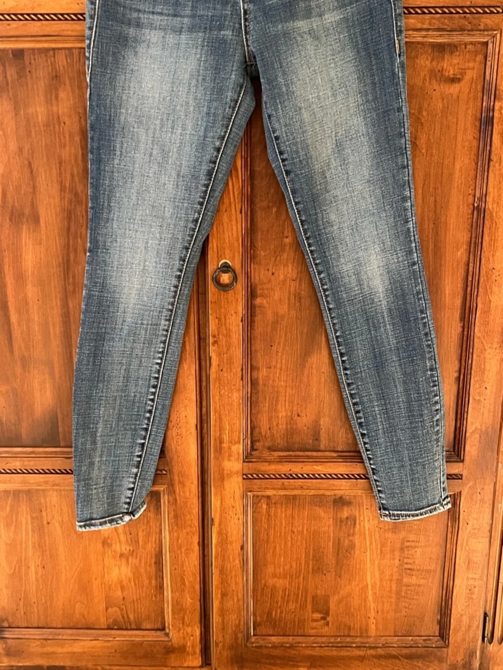 True Religion Halle High Rise Super Skinny | Blue Denim | Size 27 | Like New - Picture 7 of 12